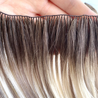 Ekstensi Rambut Manusia Virgin Double Drawn Invisible Long Lasting 2026 dengan Kutikula Tersusun Rapi dan Harga Grosir
