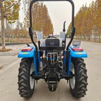 Tracteur agricole robuste 50HP 80HP Diesel avec accessoires en option