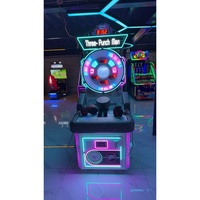 Machine de boxe et de frappe d'arcade à monnayeur pour jeux de rue et sports de plein air, en métal, garantie 1 an, version anglaise