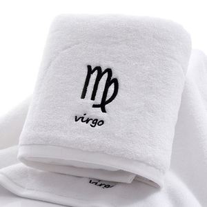 Toallas Cuadradas Personalizadas al por Mayor con Logotipo, 12 Signos del Zodíaco, 100% Algodón, 420g, Gruesas, Absorbentes, de Secado Rápido y Ecológicas - Product Image 2