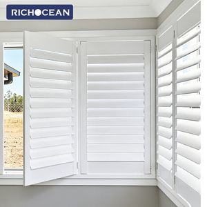 RICHOCEAN Persiane in Alluminio Insonorizzate su Misura, Finestre Esterne con Persiane Regolabili per Case - Product Image 1