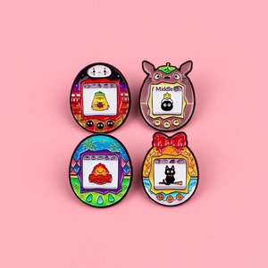 Bros Anime Karakter Kartun Lucu Miyazaki dari Paduan Seng, Berlapis Elektroplating, Cetak Letterpress, Produk Baru - Product Image 5
