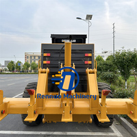 Niveleuses à moteur d'occasion Rennuo avec peu d'heures de fonctionnement, niveleuse à moteur Cat 140H d'occasion, Caterpillar CAT140H pour l'ingénierie