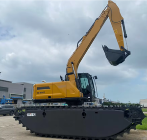 รถขุดสะเทินน้ำสะเทินบก XE160GS แรงกดติดพื้นต่ำพิเศษ เหมาะสำหรับพื้นที่เปียกชื้นและน้ำตื้นที่สุดที่สุด เช่น หนองน้ำและพื้นที่เปียกชุ่มน้ำ - Product Image 4