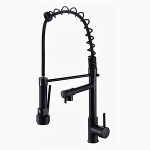 Miscelatore caldo freddo flessibile in ottone estraibile spruzzatore cucina miscelatore lavello rubinetti oro