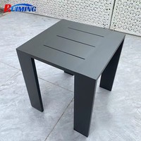 Chaise longue de piscine en aluminium robuste avec coussin pour villa, hôtel, complexe hôtelier, jardin, patio