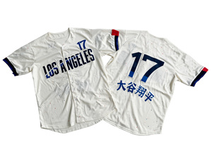 تصميم جديد 2026 لوس أنجلوس # قميص بيسبول رجالي عالي الجودة رقم 17 شوهاي أوتاني، الأكثر مبيعًا بتصميم دوري البيسبول الرئيسي - Product Image 2