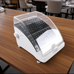 Support pour fraises dentaires Namvo avec tiroir, boîte de rangement et de nettoyage ronde pour outils de soins bucco-dentaires et instruments à aiguille - Product Image 6