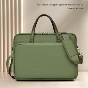 Sac pour ordinateur portable Oxford, mallette d'affaires portable grande capacité, sacoche fine classique pour hommes, mallette fine ergonomique en mousse pour femmes - Product Image 6