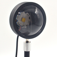 Lampe de projection de coucher de soleil en alliage d'aluminium de haute qualité à prix abordable et faible coût d'expédition, lampe LED de projection de coucher de soleil, lampe halo