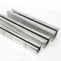 Rail de guidage industriel en acier sur mesure pour porte coulissante, porte en verre, porte industrielle, à forte charge