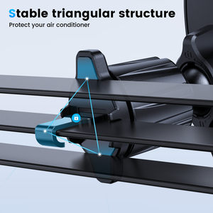 Support de téléphone de voiture antichoc APPS2CAR, universel pour smartphones, durable, tendance 2025, support automobile, accessoires de voiture - Product Image 2