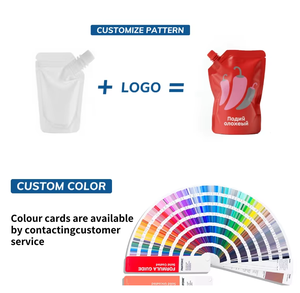 과일 주스 및 잼 식품 포장을위한 공장 직접 OEM/ODM 맞춤형 멀티 사이즈 및 멀티 모양 스프레이 백 - Product Image 3