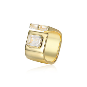 Nhẫn nam bạc 925 nguyên bản, mặt đá Cubic Zirconia, kiểu dáng Tarot, có thể điều chỉnh kích cỡ - Product Image 2