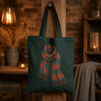 Sac en toile durable à imprimé élan, expédition rapide, stock disponible avec motif personnalisé pour l'emballage de marchandises saisonnières