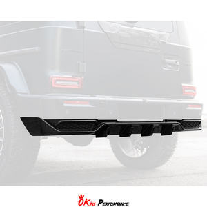 Lèvre de diffuseur arrière en Fiber de carbone sèche de Style de voiture supérieure de classe G W465 pour Mercedes Benz Classe G W465 G63 AMG 2024-ON - Product Image 1