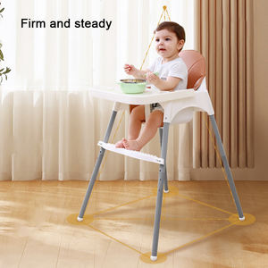 Tavoli da pranzo e sedie portatili per bambini sedie da pranzo per la casa polifunzionali seggioloni per bambini - Product Image 2