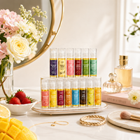 Huile parfumée portable en roll-on avec aromathérapie naturelle et huiles essentielles de qualité supérieure, écologique, parfum longue durée