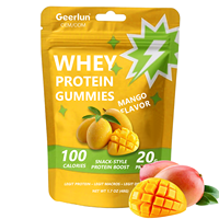 Gummies Protéinés en Gros Saveur Mangue – Complément Alimentaire Fitness pour le Développement Musculaire et la Remodelation Corporelle – Gummies Protéinés au Whey