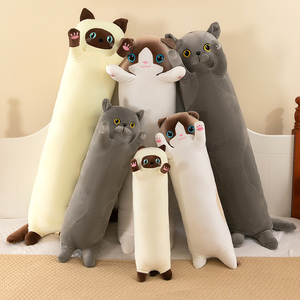Offre Spéciale Long chat en peluche longue bande Clip jambes chat poupée oreiller filles sommeil en peluche poupée câlin paresseux sommeil avec poupée endormie - Product Image 4