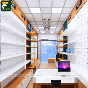 Clothing Display Rack With LED <b>Lighting</b> Garment Stand Modern Retail Store Fixture - Product Image 3