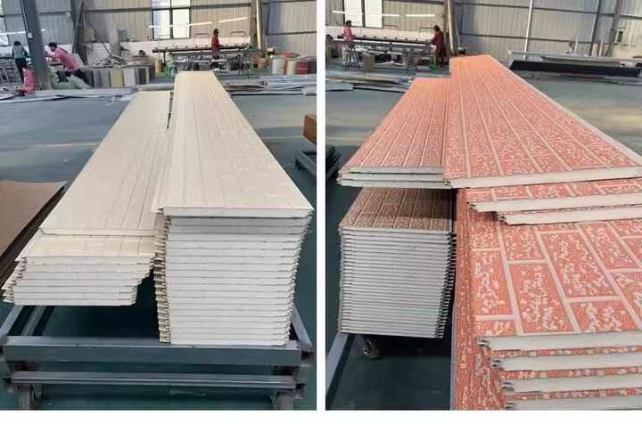 Eco-Friendly Metal Carved Panels Solar-Ready Exterior Cladding Fireproof 16mm PU Insulated Wall System