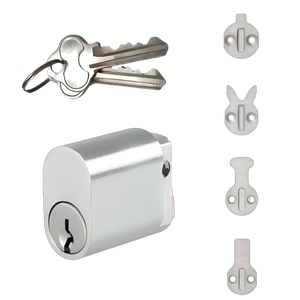 E10 thương hiệu tùy chỉnh Úc Mở rộng Modular 570 hình bầu dục C4 Key Door Brass xi lanh khóa ổ khóa mở rộng - Product Image 3