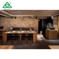 Meubles de style ancien populaires, pour salle à manger/tables de restaurant d'occasion, chaise haute, à personnaliser, 1 pièce