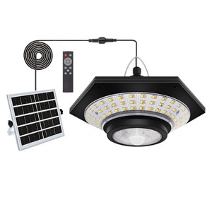 <span class=keywords><strong>Lampadario</strong></span> <span class=keywords><strong>Solare</strong></span> 228 LED Separabile IP65 per Interni ed Esterni con Telecomando, Luci da Giardino Regolabili a Tre Colori - Product Image 5