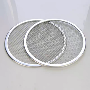 2025 nóng bán 6 inch đến 20 inch Vòng nhôm kim loại bánh <span class=keywords><strong>Pizza</strong></span> nướng màn hình bánh <span class=keywords><strong>pizza</strong></span> khay cho nhà hàng - Product Image 4