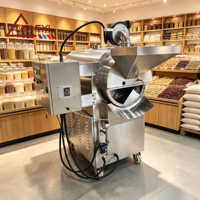 Machine à torréfier automatique électrique pour fèves de cacao, graines de soja, noix, sésame, épices, thé, pistaches, châtaignes, graines de tournesol