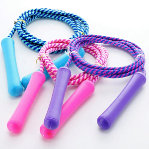Corde à sauter simple réglable et personnalisable en matériaux variés, emballage portable, unisexe, différentes longueurs - Product Image 4