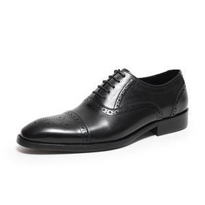 Chaussures décontractées en cuir véritable antidérapantes tendance, chaussures décontractées en velours pour affaires, chaussures habillées pour hommes avec amorti - Product Image 2