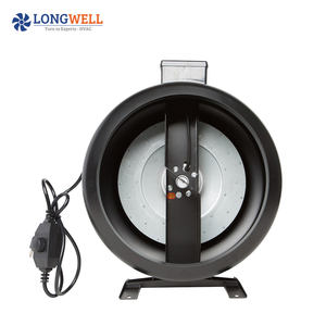 อุปกรณ์เสริมพัดลมระบายอากาศ ขนาด 4 นิ้ว พัดลมแบบอินไลน์ สำหรับท่อระบายอากาศ พัดลมแบบแรงเหวี่ยง - Product Image 4