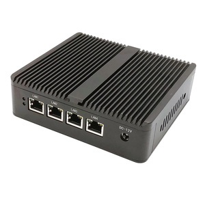 Intel Atom E3845 Quad Core 1.91GHz <span class=keywords><strong>4</strong></span> LAN เราเตอร์ไร้สายความปลอดภัยเครือข่าย1GbE VPN ไฟร์วอลล์พีซีอุตสาหกรรม - Product Image 5