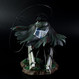 Anime <span class=keywords><strong>Attack</strong></span> <span class=keywords><strong>On</strong></span> Titan Figures Levi Ackerman Figures Levi 20Cm Model PVC Toy - Product Image 5