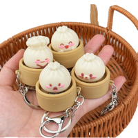 Sensory Stress Relief Toy PVC Cute Keyboard Dumpling Button Press Fidget Click Keycap