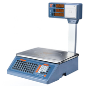 Balance électronique d'impression LCD/LED KF-P3, balance numérique avec précision de 5g, étiquette/autocollant personnalisé OEM ODM pris en charge