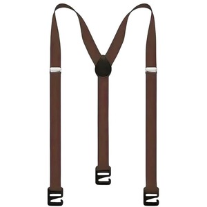 Bretelle da uomo a Y sottili con 3 clip in metallo, regolabili ed elastiche, a fascia stretta, tinta unita, per <span class=keywords><strong>pantaloni</strong></span>, ideali per matrimoni - Product Image 4