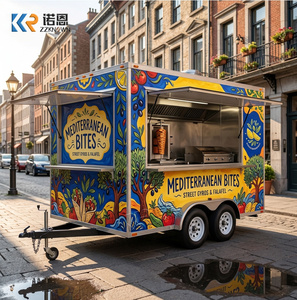 Remorque de cuisine mobile en acier inoxydable de qualité supérieure pour la restauration rapide et les vendeurs de snacks, idéale pour l'extérieur - Product Image 6