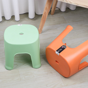 Taburete Bajo de Plástico Yongshun 27x26x24cm, Plegable, Antideslizante, Engrosado, Apilable, para Niños, Baño, Hogar, Jardín de Infancia - Product Image 1