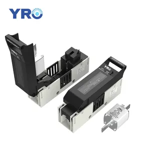 lEC60947-3 standard NH2 Low voltage copper Isolator fuse disconnect switch 400A Battery Fuse Holder 1P 12~1000VDC