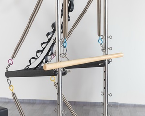 LUMINE Home - Reformer de Pilates Portátil de Aluminio Duradero y Ajustable, Multifuncional, Ecológico, para Estudio de Pilates - Product Image 6