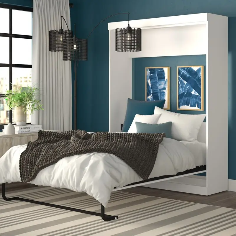 سرير حائطي حديث قابل للطي والتحويل يمكن تركيبه على الحائط موفر للمساحة حسب الطلب مع أريكة للبيع بالجملة MOQ 50