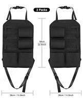 CVLIFE-Support de camion Molle, accessoire tactique pour siège arrière de voiture, accessoire de chasse en plein air, 2 pièces