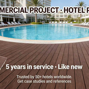 Offre Spéciale – Lames de terrasse WPC modernes, qualité commerciale, anti-décoloration, à emboîtement double, grain de <span class=keywords><strong>bois</strong></span> 3D, antidérapantes, imperméables et résistantes aux UV - Product Image 1