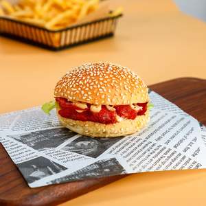 Custom Size 12*12 Inch Greaseproof <b>Paper</b> Logo Printed Sandwich <b>Wrapping</b> <b>Paper</b> - Product Image 6