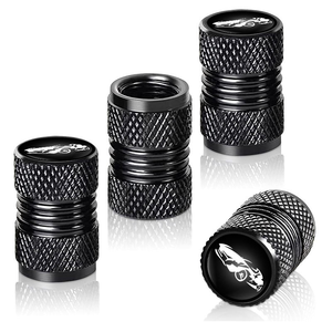Bouchons de valve de pneu en aluminium personnalisés avec logo, couvre-valve anti-poussière pour voiture, camion, vélo, moto, accessoire auto - Product Image 3