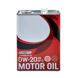 High Quality Toyota Engine Oil 0W20 Fully Synthetic 08880-12205 Toyota Lubricant Excellent for Engine Care
