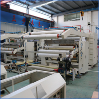 Machine de laminage électrique haute température avec colle thermofusible PUR pour textiles, bois, emballages et films